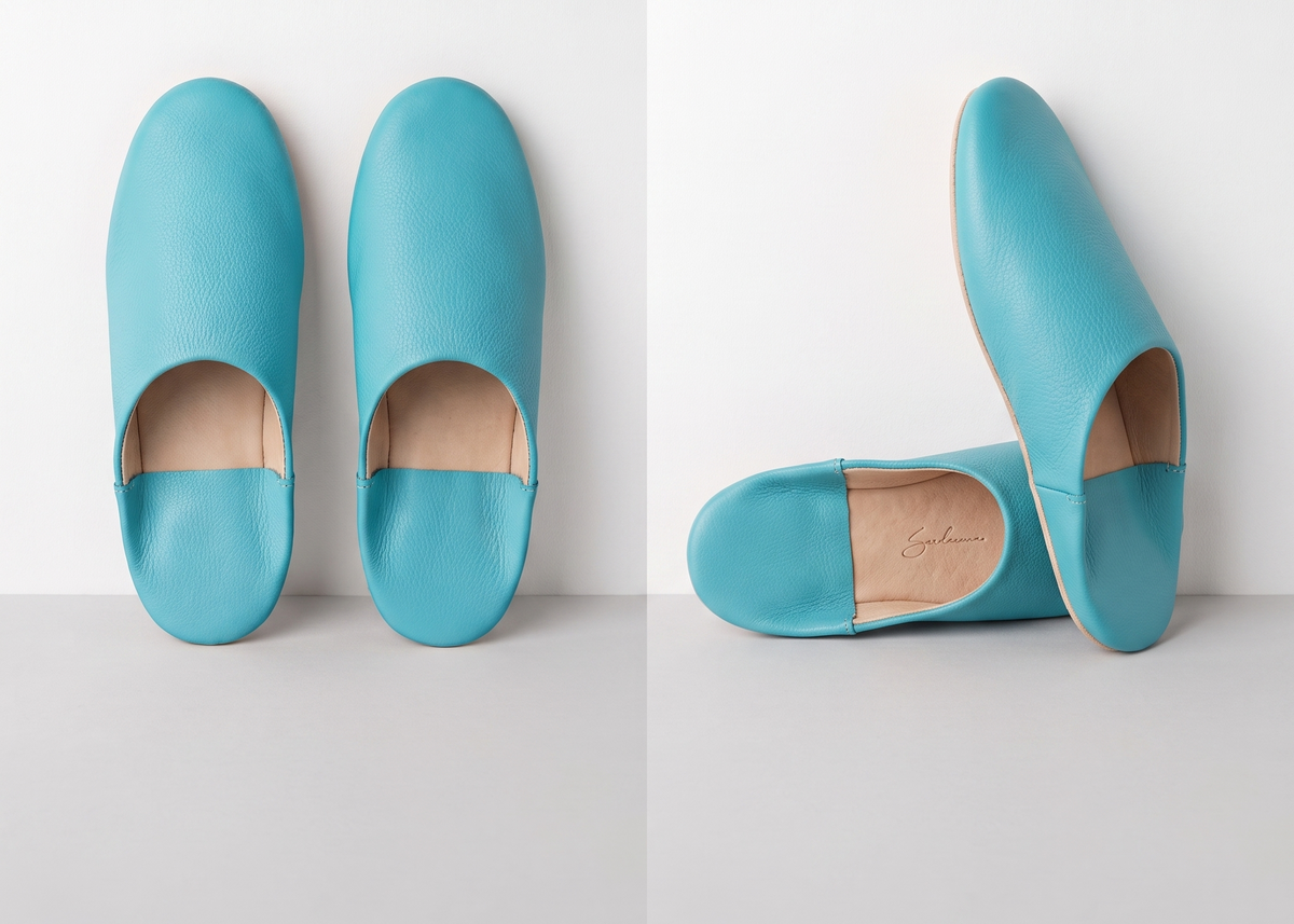 BABOUCHE ZINA BLEU