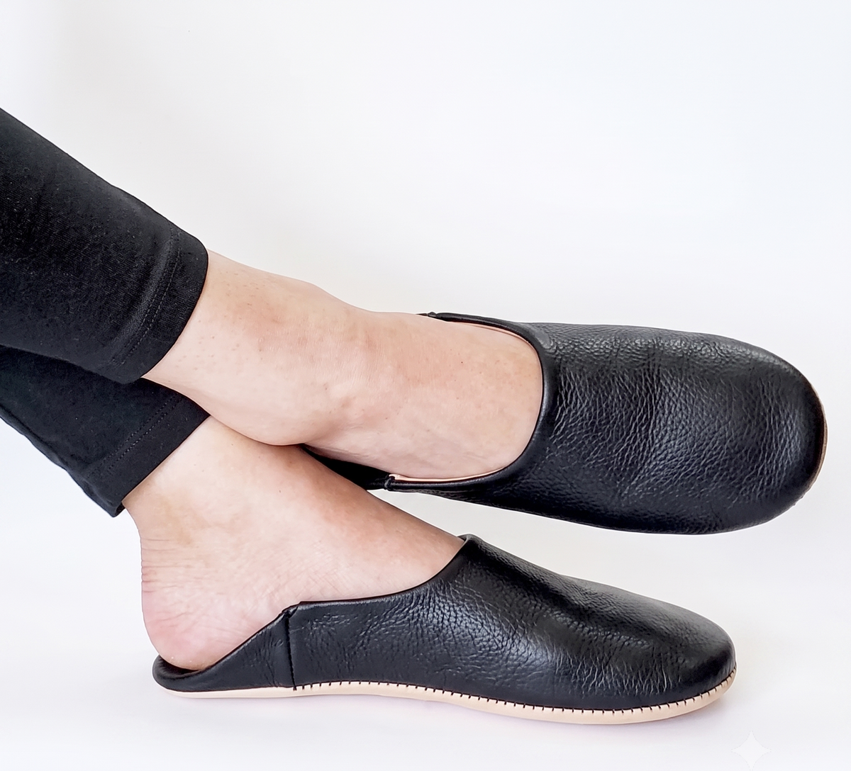 BABOUCHE ZINA NOIR